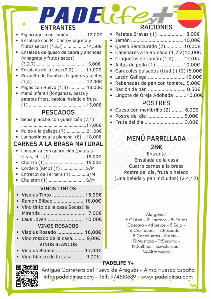 2 PADELIFE Y+ PISTAS DE PADEL AINSA SOBRARBE
